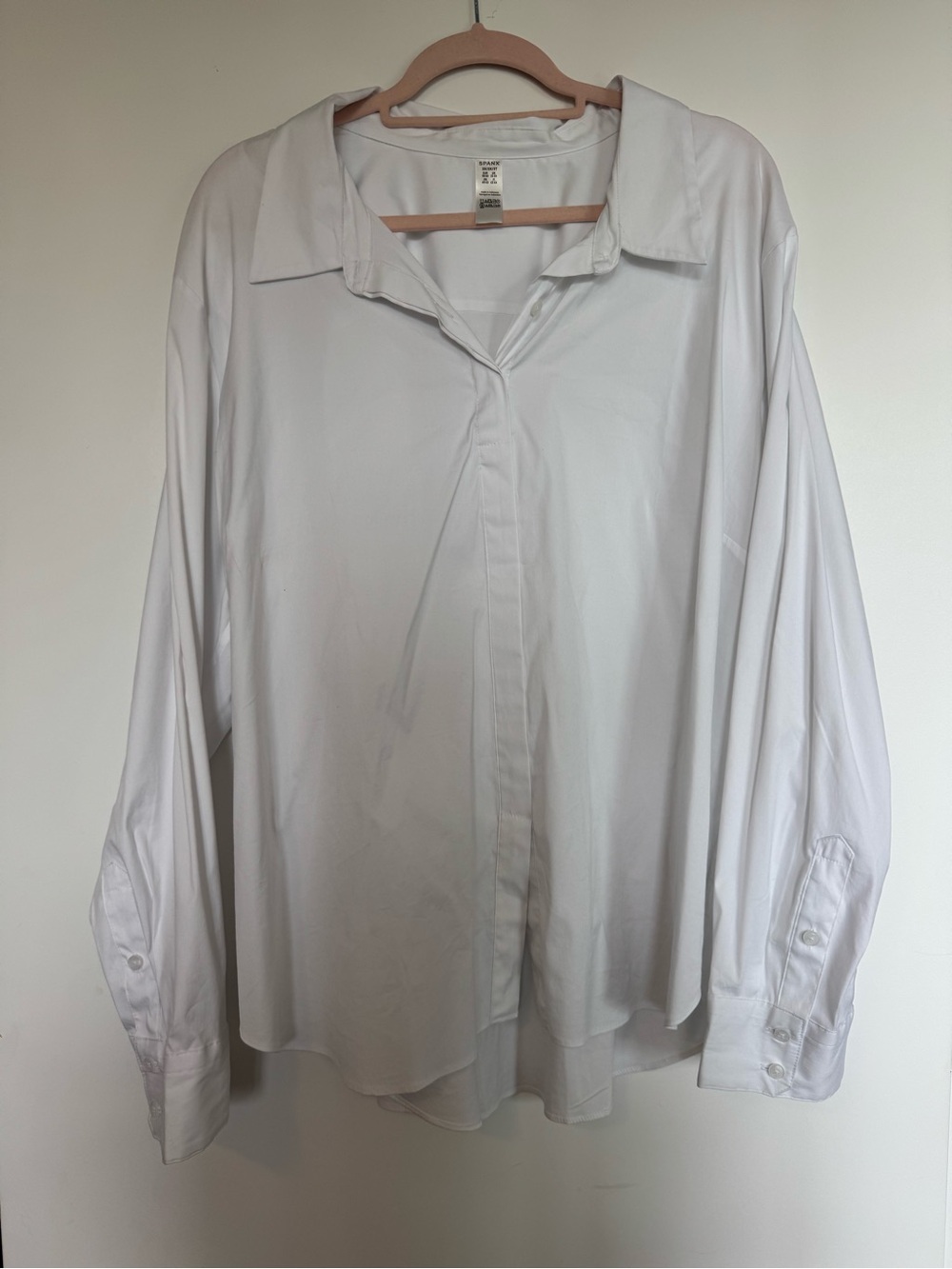 SPANX Women’s Dress Shirt - Classic Collared Long Sleeve